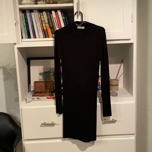 ASOS black turtleneck dress